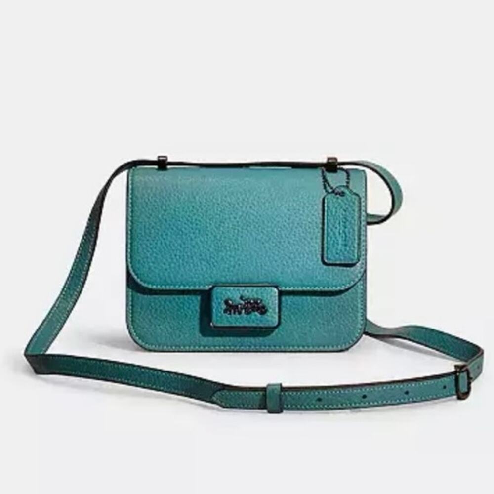 NWT coach Alie shoulder bag in retro teal